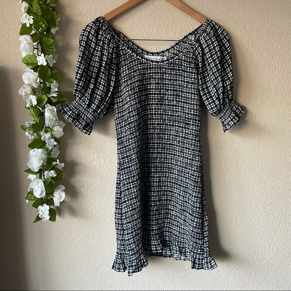 Brand Milia Smocked Mini Dress 
